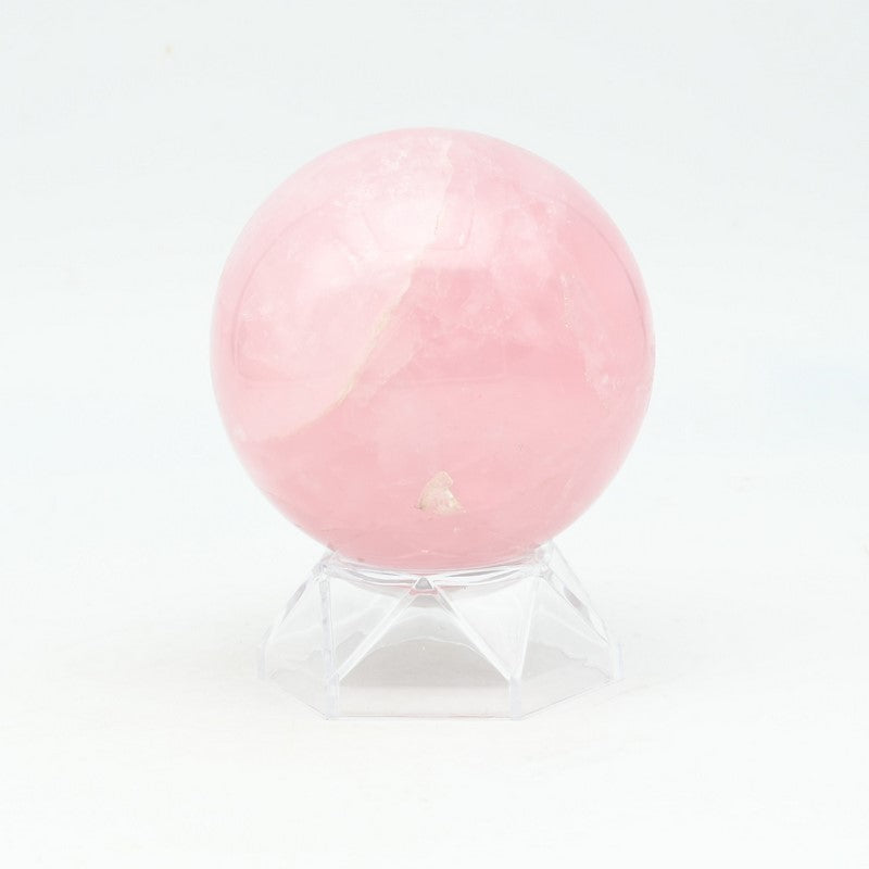 Sphère de Quartz Rose (480g) Ref : SR2
