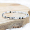 Bracelet "Purification et Protection" en Quartz & Tourmaline Noire à facettes