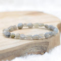Bracelet roulé "Protection" en Labradorite