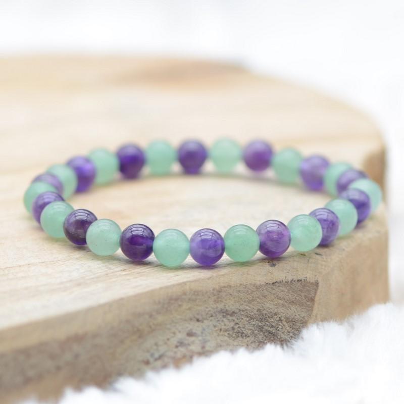 Mignon Vieux Bracelet Avec Pierres Améthyste Mignon Vieux Bracelet Avec Pierres Améthyste