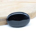 Galet "Bouclier" en Obsidienne Noire