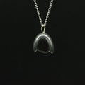 Pendentif "Dissipation" Roulé en Hématite