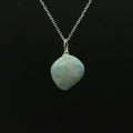 Pendentif "Harmonie" en Larimar roulé