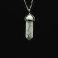 Pendentif "Patience" en Howlite Pointe