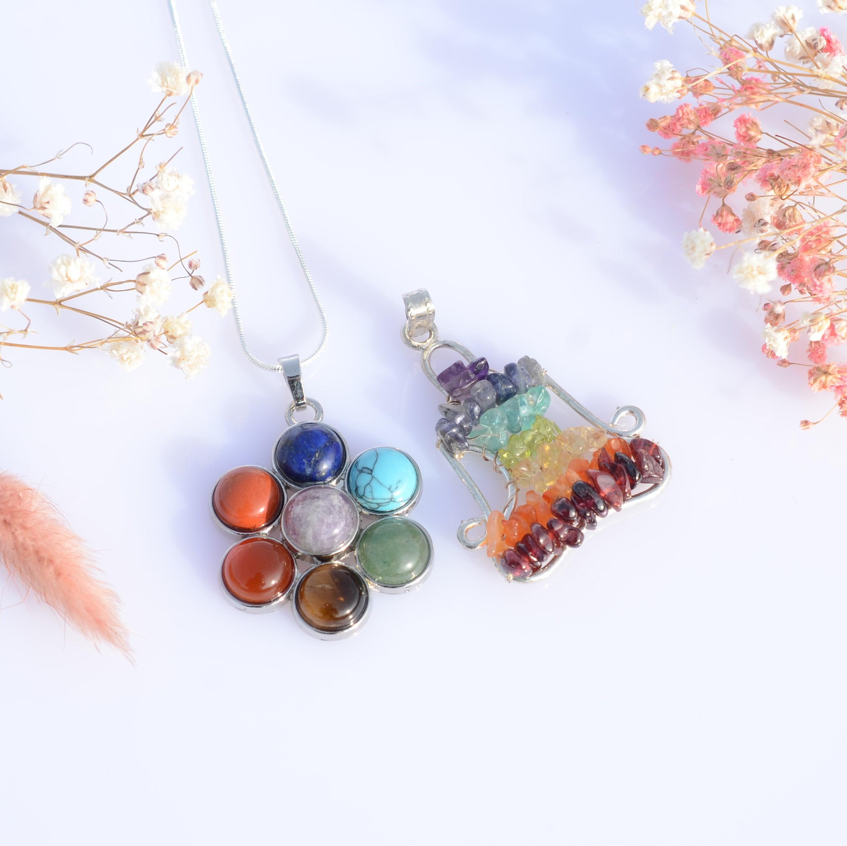 Pendentifs 7 chakras