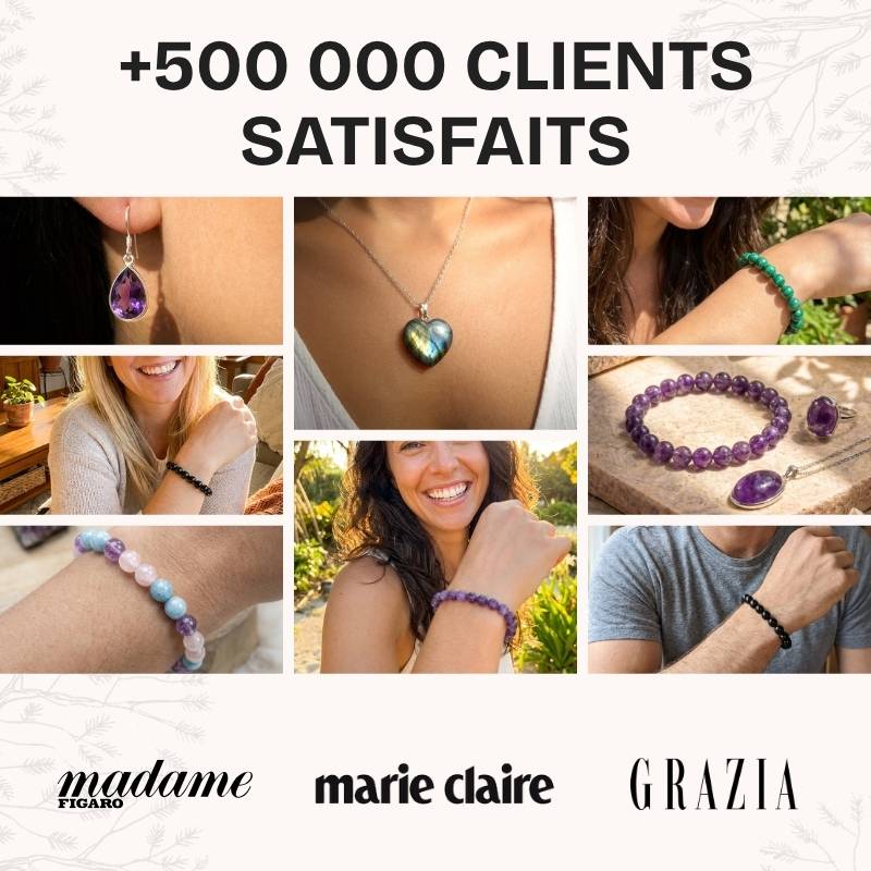 Bracelet "Confiance" en Oeil-de-Tigre