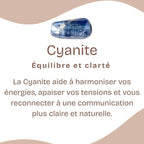 Bracelet "Accord" en Cyanite Bleue