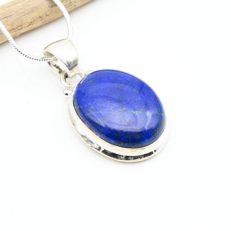 Pendentif "Contrôle" en Lapis Lazuli Ref : Lap2 - lespierresdubienetre