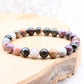 Bracelet "Renfort" en Tourmaline Multicolore - lespierresdubienetre