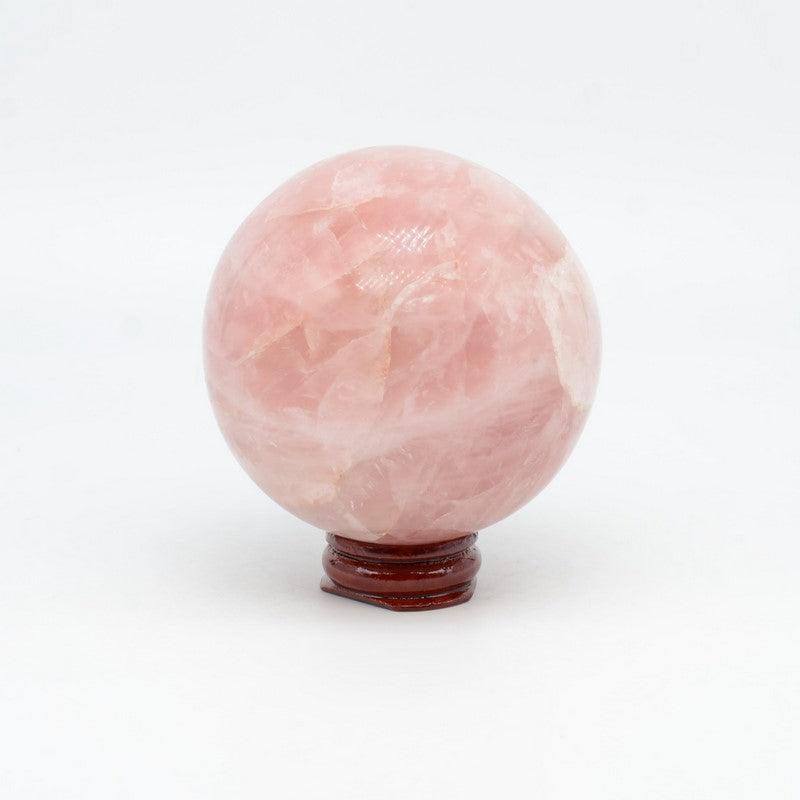 Sphère de Quartz Rose (573g) Ref : SR1 - lespierresdubienetre