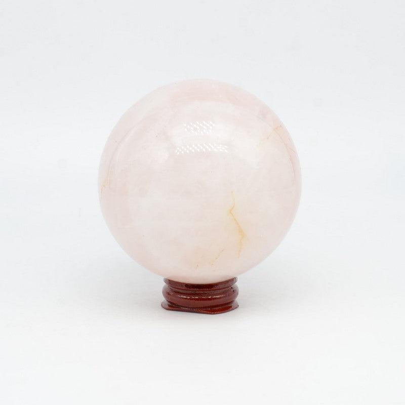 Sphère de Quartz Rose (666g) Ref : SR2 - lespierresdubienetre