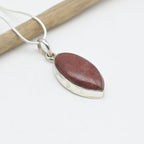 Pendentif "Protecteur" en Jaspe Rouge Ref : Jas 3