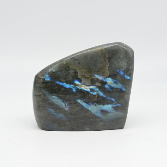 Bloc de Labradorite POLI (585g) A Réf : LBGP3