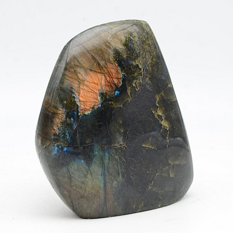 Bloc de Labradorite POLI (717g) A Réf : LBGP2