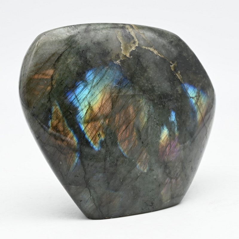 Bloc de Labradorite POLI (664g) A Réf : LMGP5