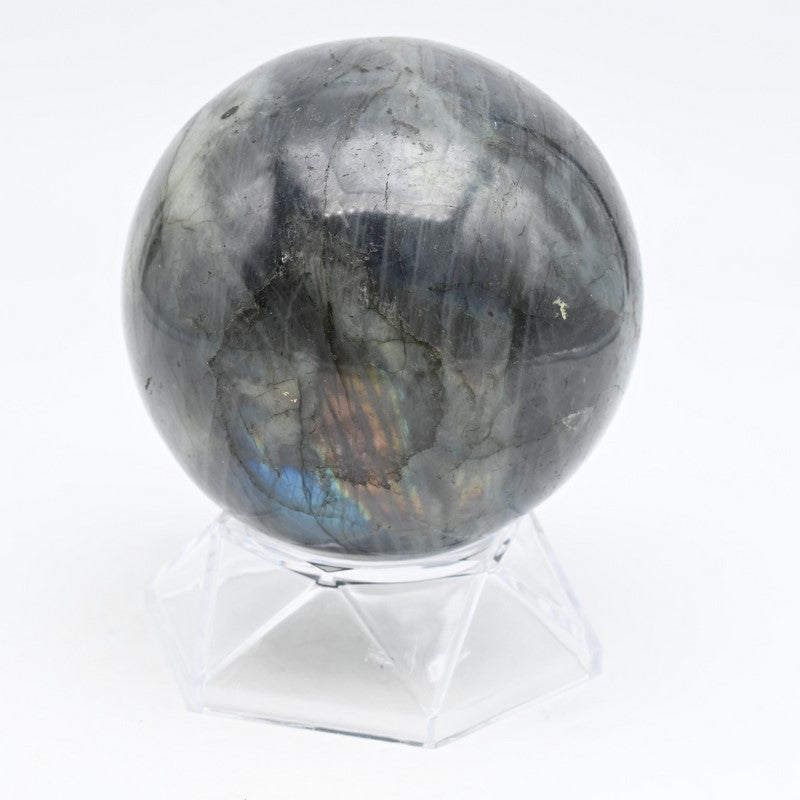 Sphère de labradorite (710g) A Réf : SL5