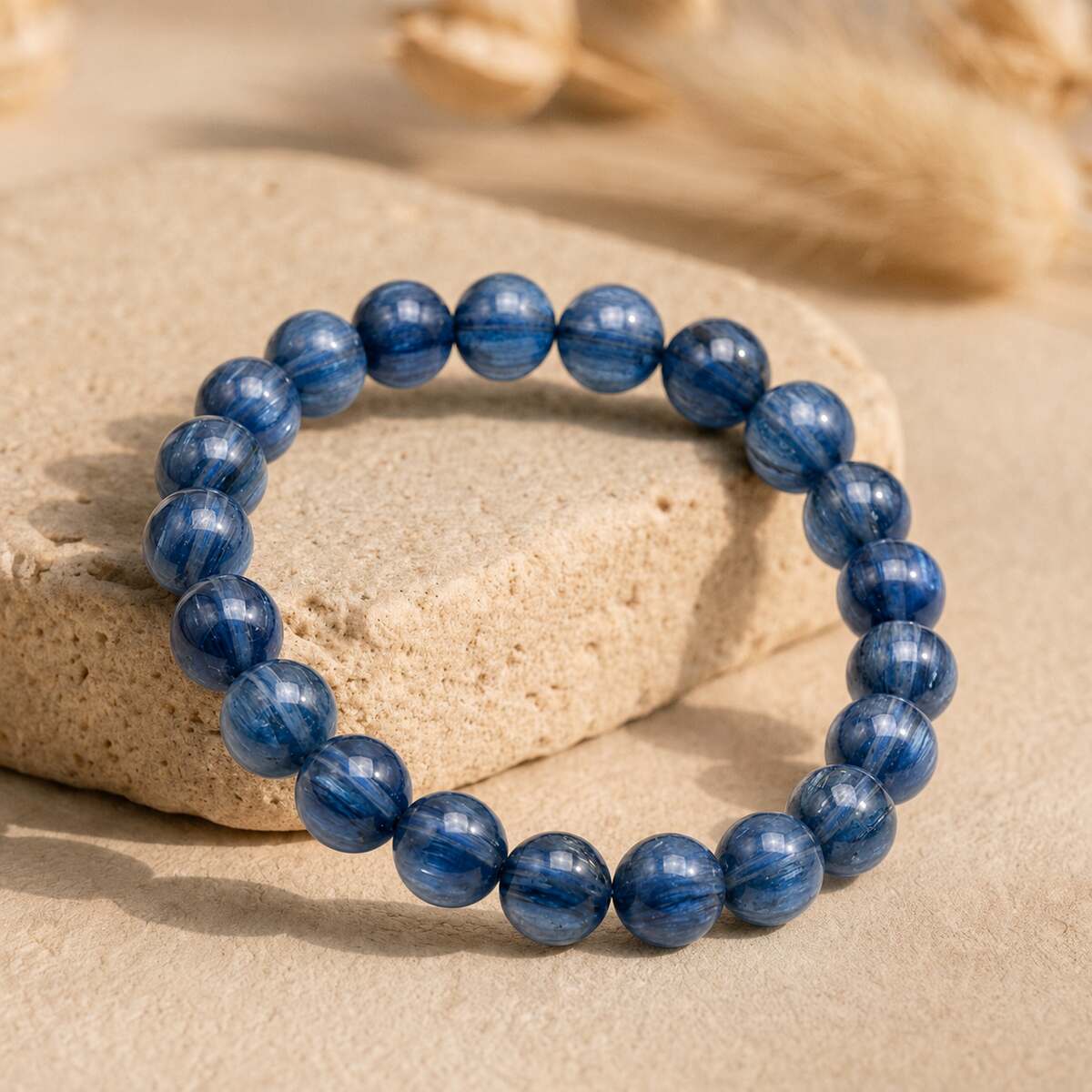 Bracelet "Accord" en Cyanite Bleue profond