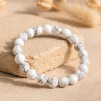 Bracelet "Patience" en Howlite