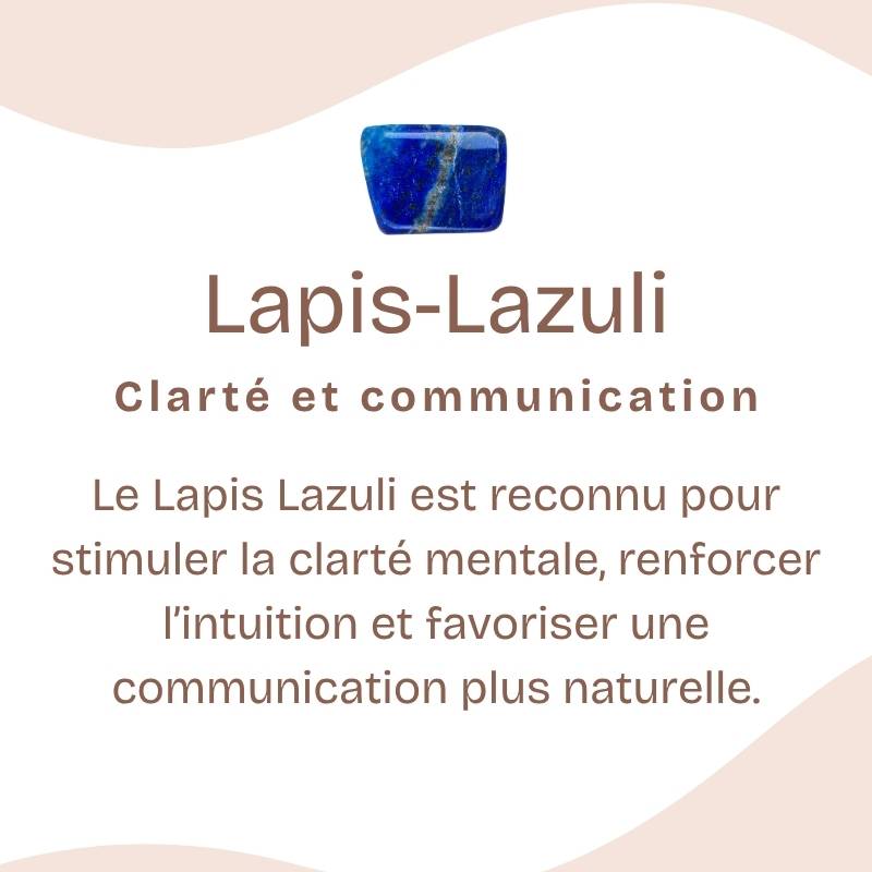 Pendentif "Contrôle" en Lapis Lazuli Ref : Lap6