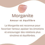 Pierre roulée "Attirance" en Morganite [RARE] (Lot de 20g)