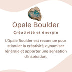 [PIÈCE ULTRA RARE] Bracelet en Opale Boulder A+