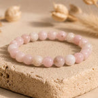 Bracelet "Douceur" en Opale Rose