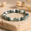 Bracelet "Vibration" en Agate Arbre