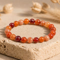 Bracelet "Ancrage Doux" en Cornaline