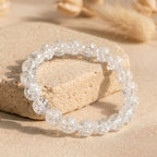 Bracelet "Amplificateur" en Quartz brisé (Cristal de Roche)