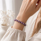 Bracelet "Éveil" en Lépidolite