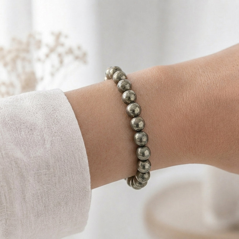Bracelet "Égyptien" en Pyrite