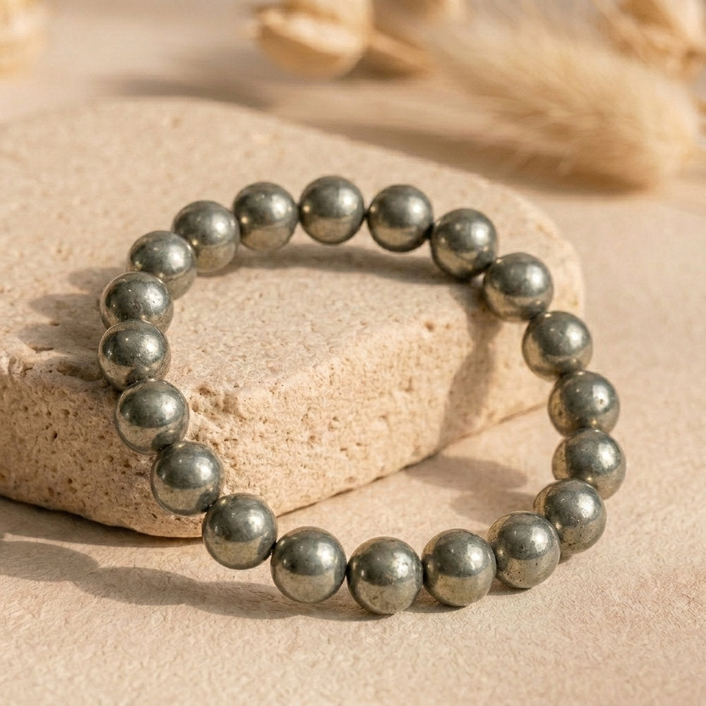 Bracelet "Égyptien" en Pyrite