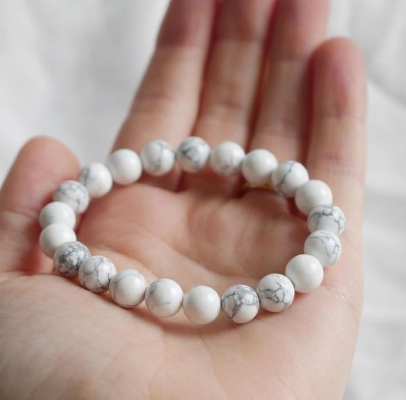Bracelet "Patience" en Howlite