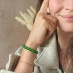 Bracelet "Méditation" en Jade Néphrite