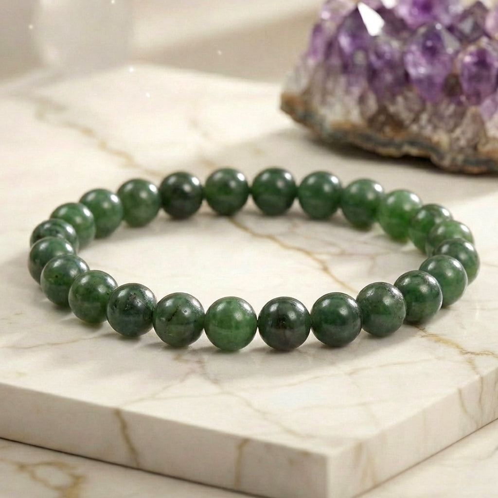 Bracelet "Méditation" en Jade Néphrite