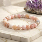 Bracelet "Douceur" en Opale Rose
