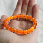 Bracelet "Ancrage Doux" en Cornaline