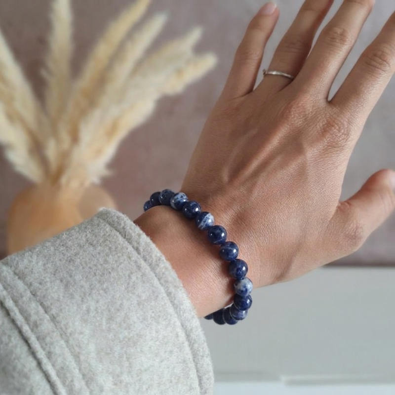 Bracelet "Maîtrise" en Sodalite