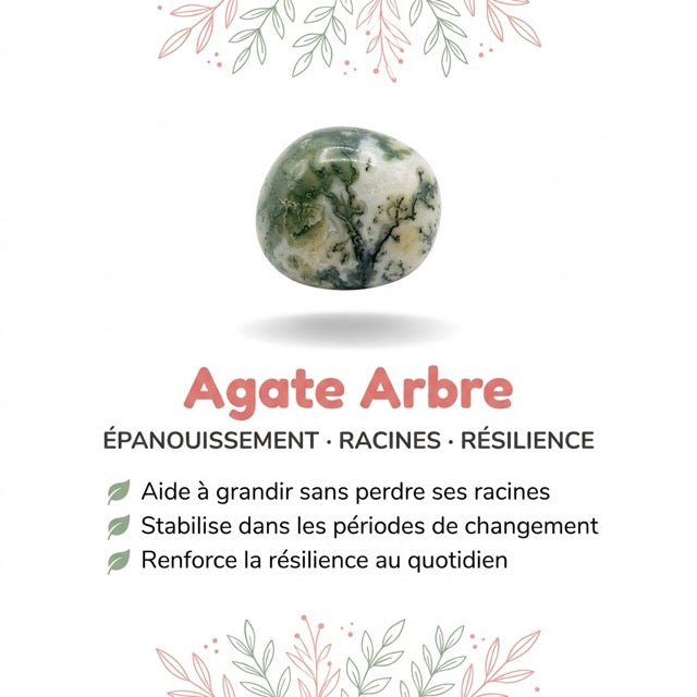 Vertus de la pierre : Agate Arbre