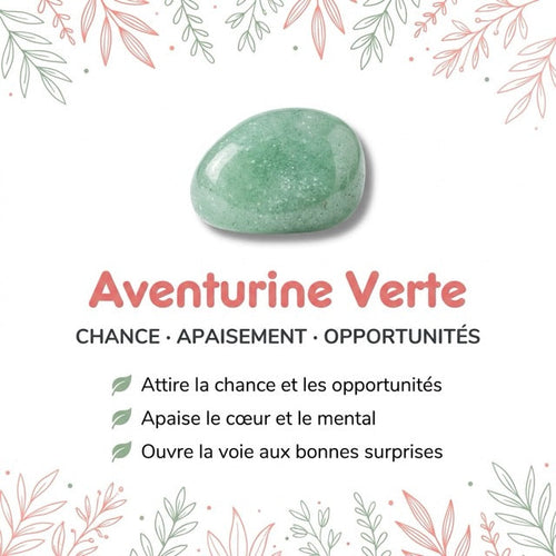Vertus de la pierre : Aventurine