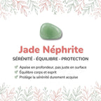 Vertus de la pierre : Jade Nephrite