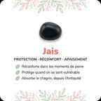 Vertus de la pierre : Jais
