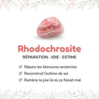 Vertus de la pierre : Rhodochrosite