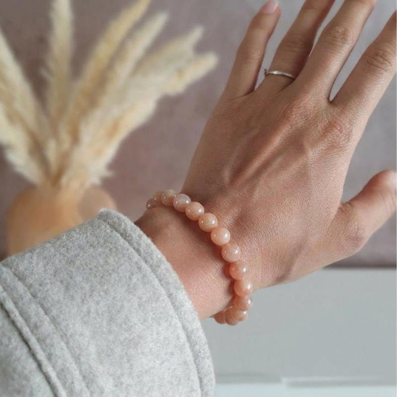 Bracelet "Optimisme" en Pierre de Soleil