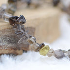 Bracelet "Lucidité" en Quartz Fumé Chip - lespierresdubienetre