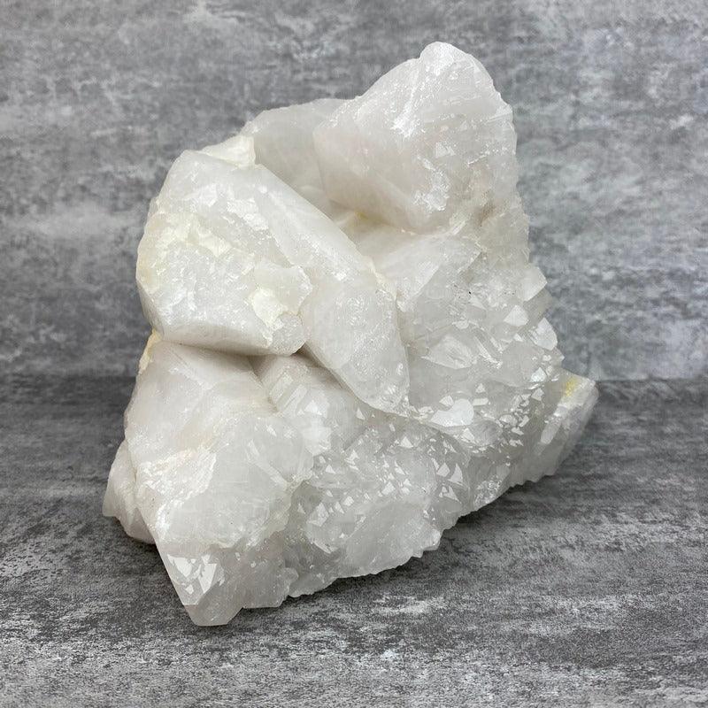 Amas de cristal de roche (2840g) Réf : DRU40 [EXCEPTIONEL] - lespierresdubienetre