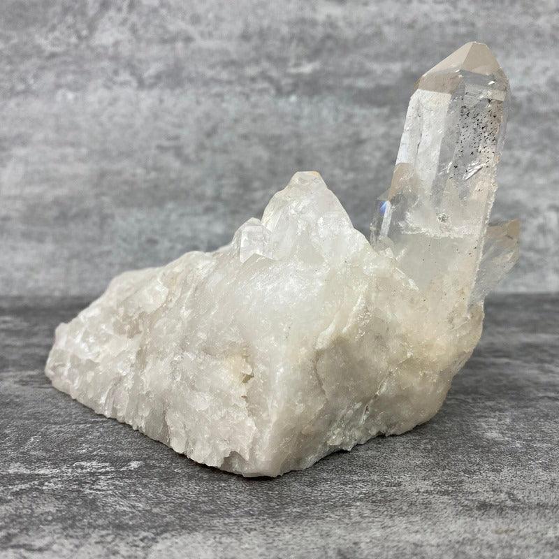Amas de cristal de roche (822g) Réf : DRU43 - lespierresdubienetre