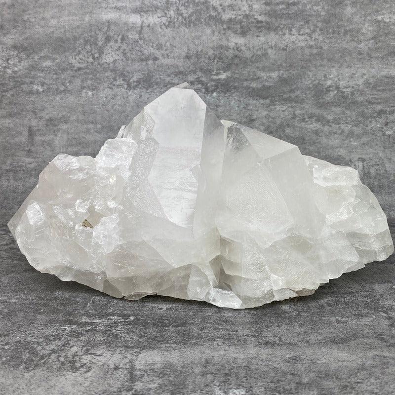 Amas de cristal de roche (2815g) Réf : DRU4 [EXCEPTIONEL] - lespierresdubienetre