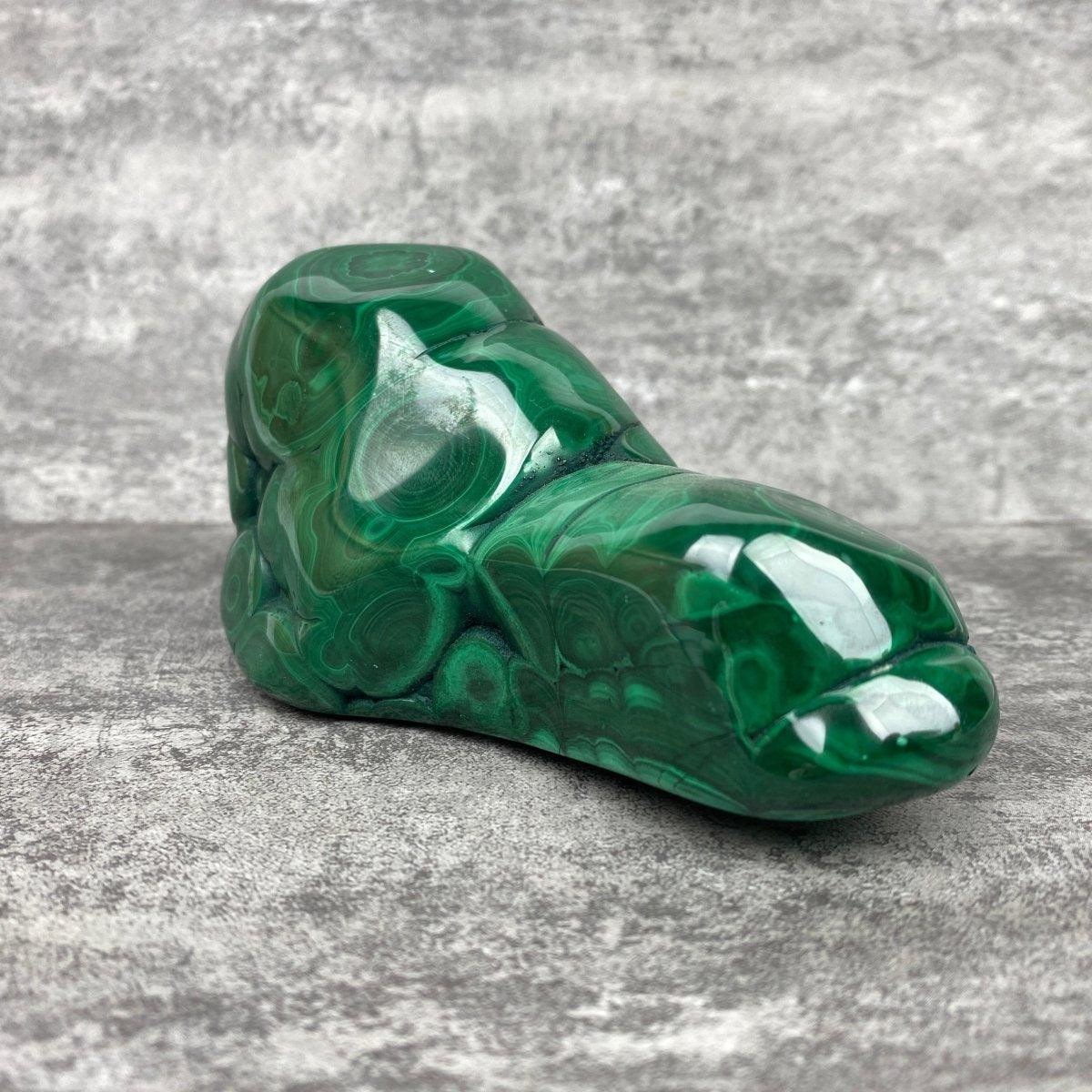 Bloc de Malachite ref MA4 - lespierresdubienetre