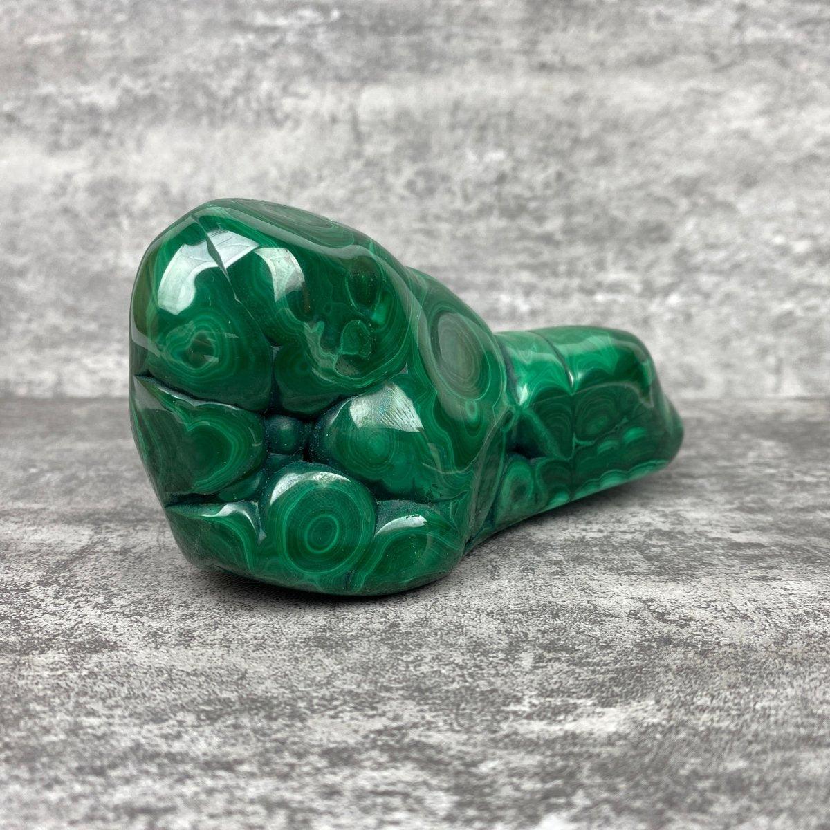 Bloc de Malachite ref MA4 - lespierresdubienetre